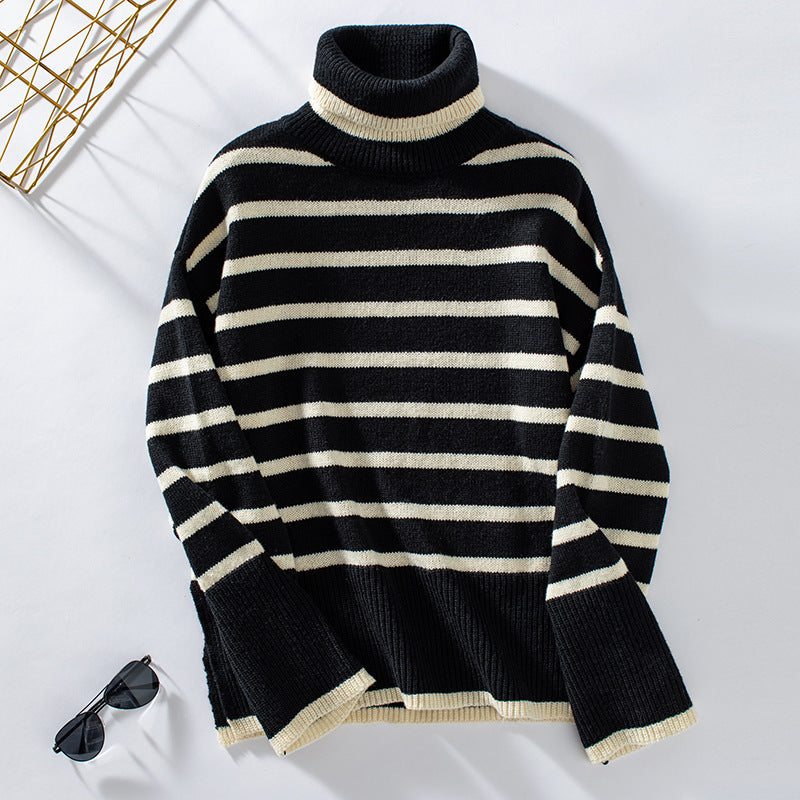 Pull Col Roulé Tricoté™ - Reflet Paris