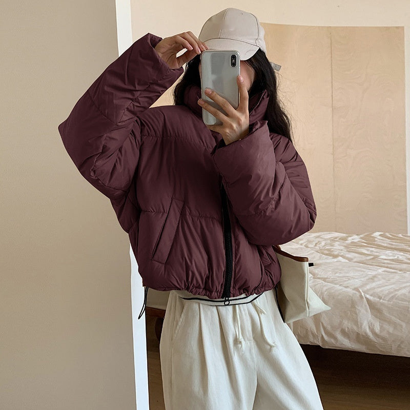 Ultra-Short Slim Fit Zipper Jacket