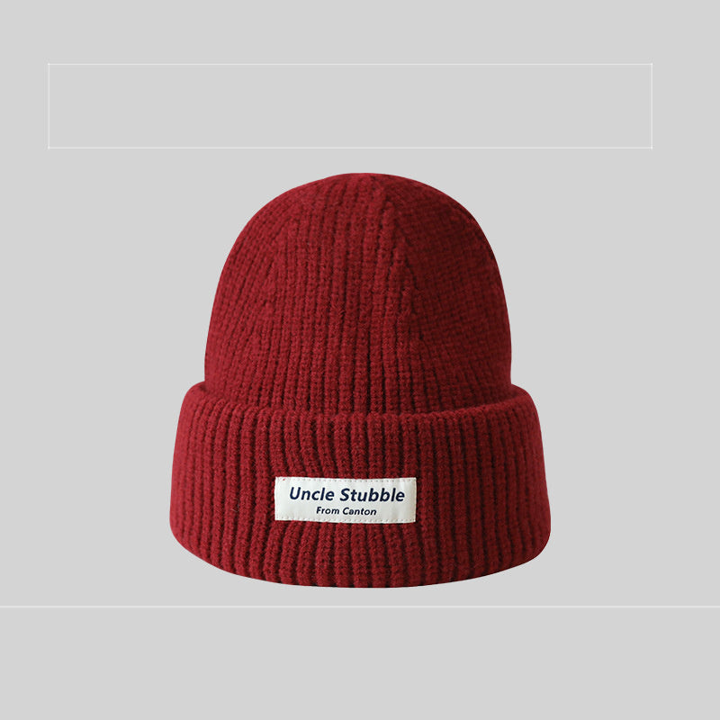 Thickened Knit Beanie Hat