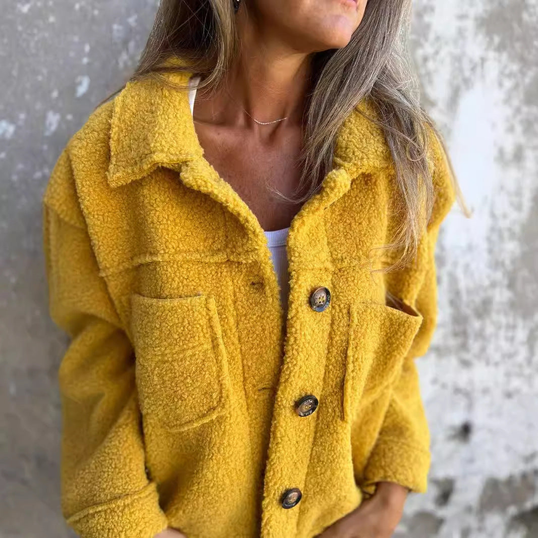 Élisa | Veste élégante en polaire pour l'automne et l'hiver - Reflet Paris