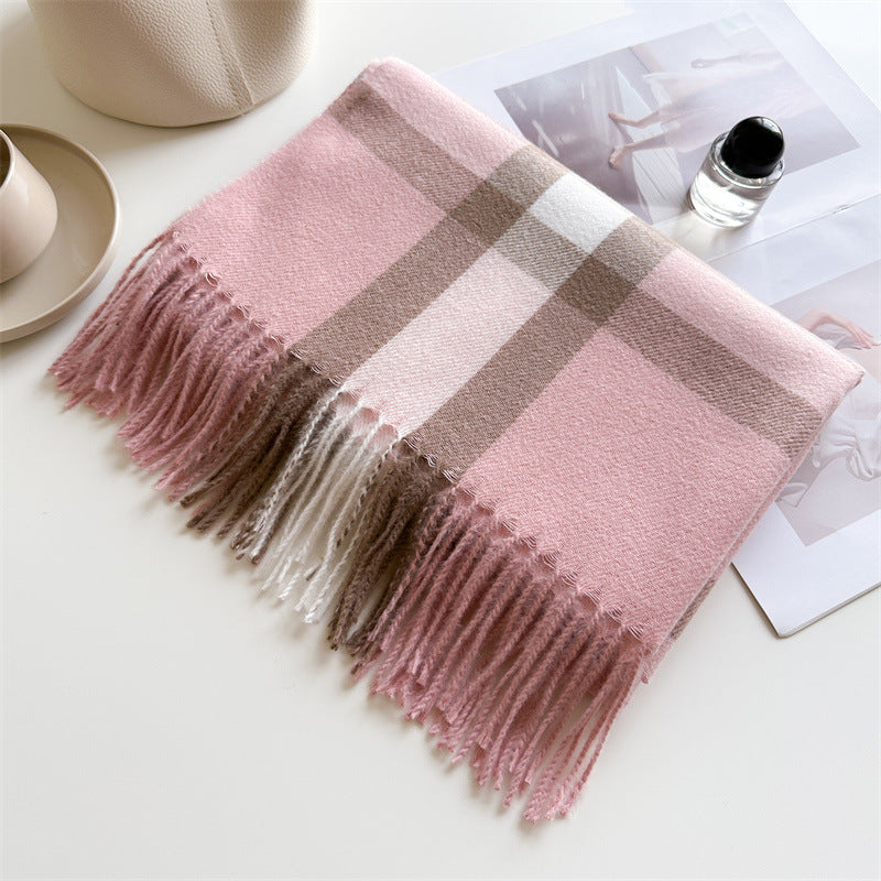 Knit Tie-Dye Scarf