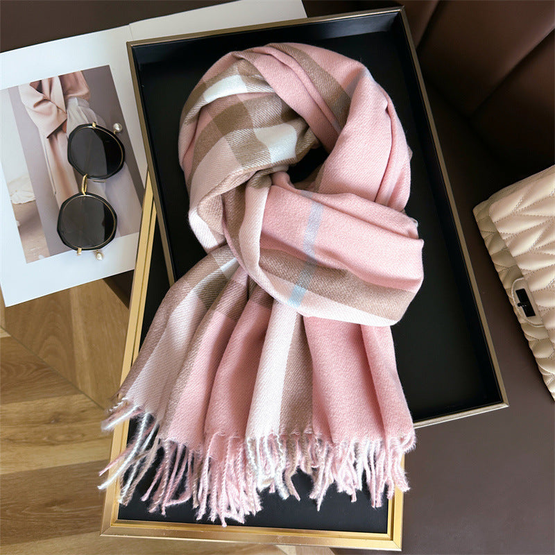 Knit Tie-Dye Scarf