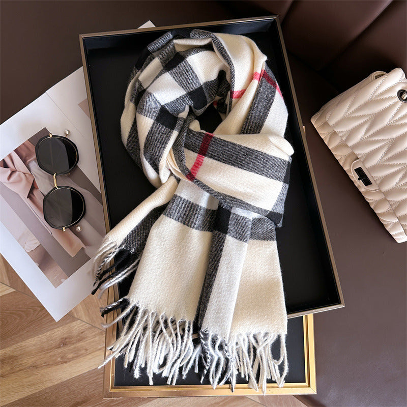 Knit Tie-Dye Scarf