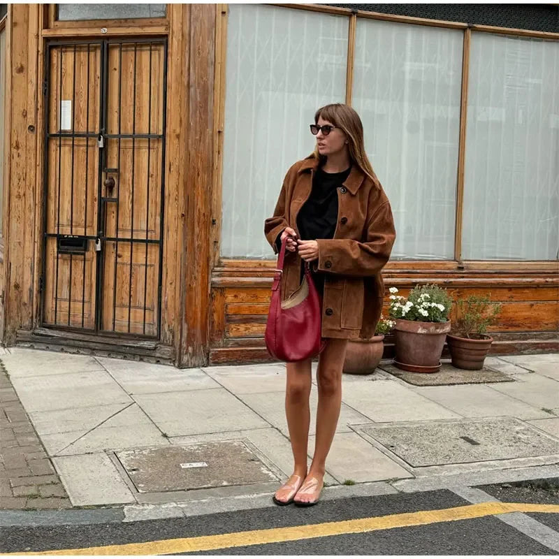 Manteau Audrey | Élégance Rétro et Confort Moderne - Reflet Paris