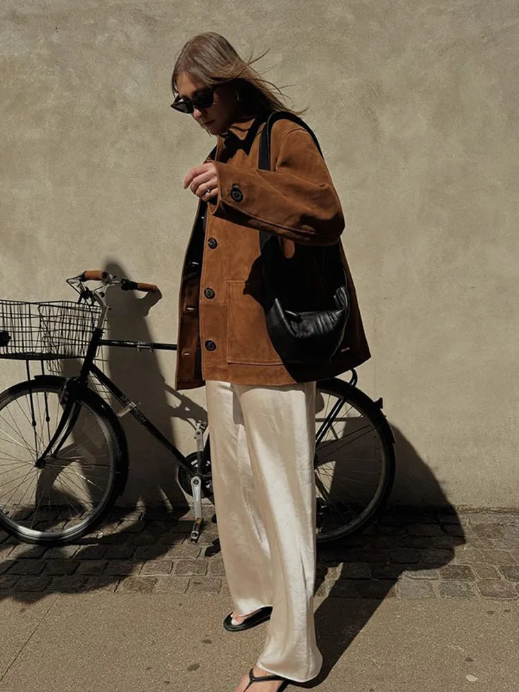 Manteau Audrey | Élégance Rétro et Confort Moderne - Reflet Paris