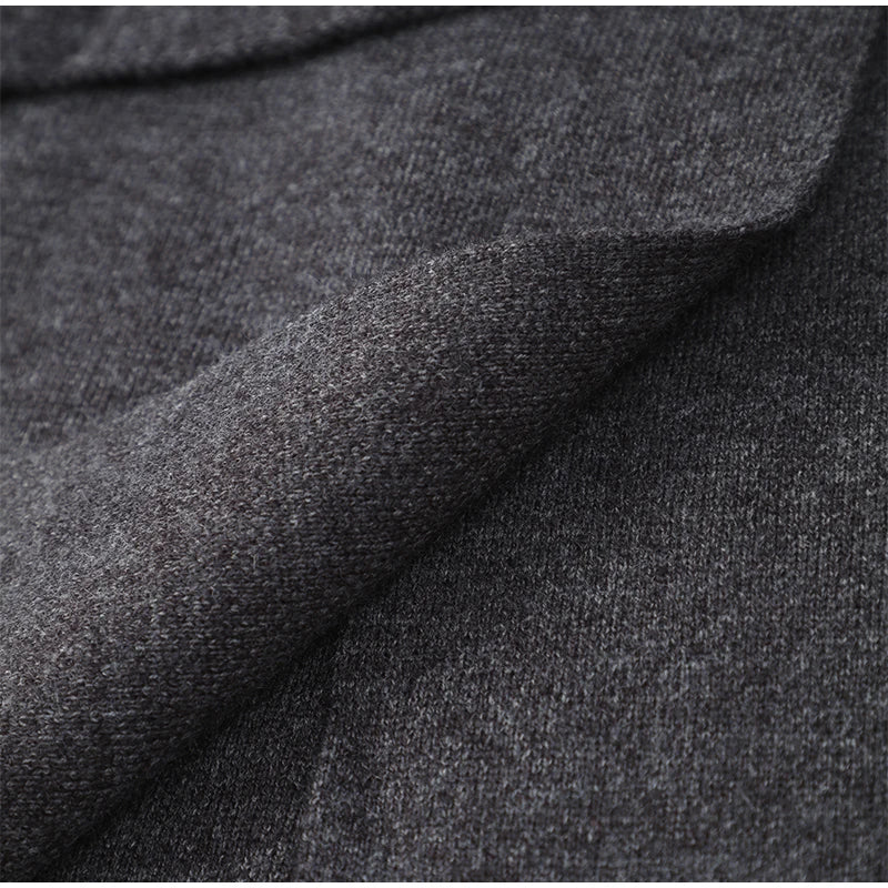 Veste Longue à Col Écharpe en Laine – Élégante & Polyvalente - Reflet Paris