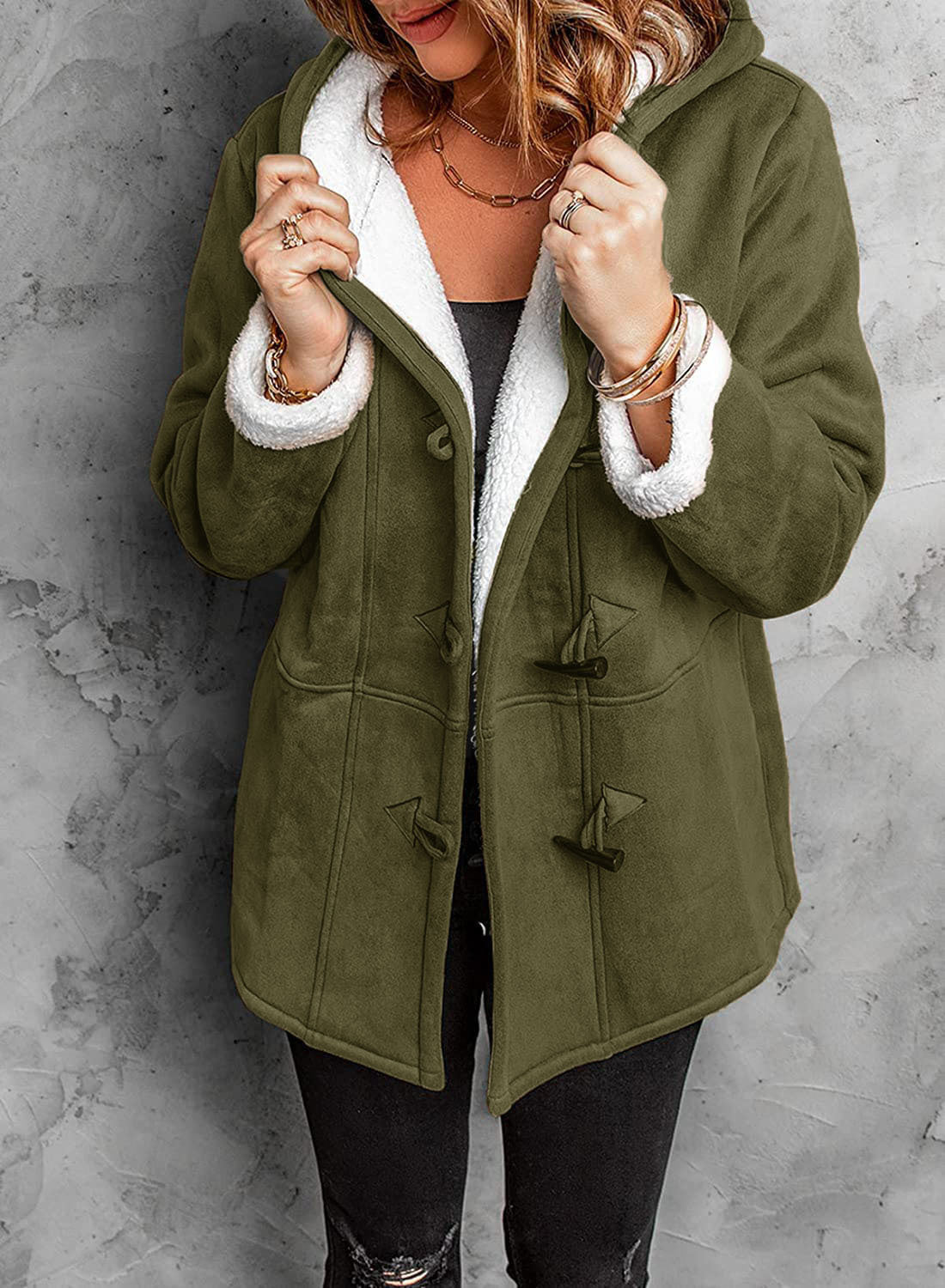Manteau Chaud & Élégant avec Capuche - Reflet Paris