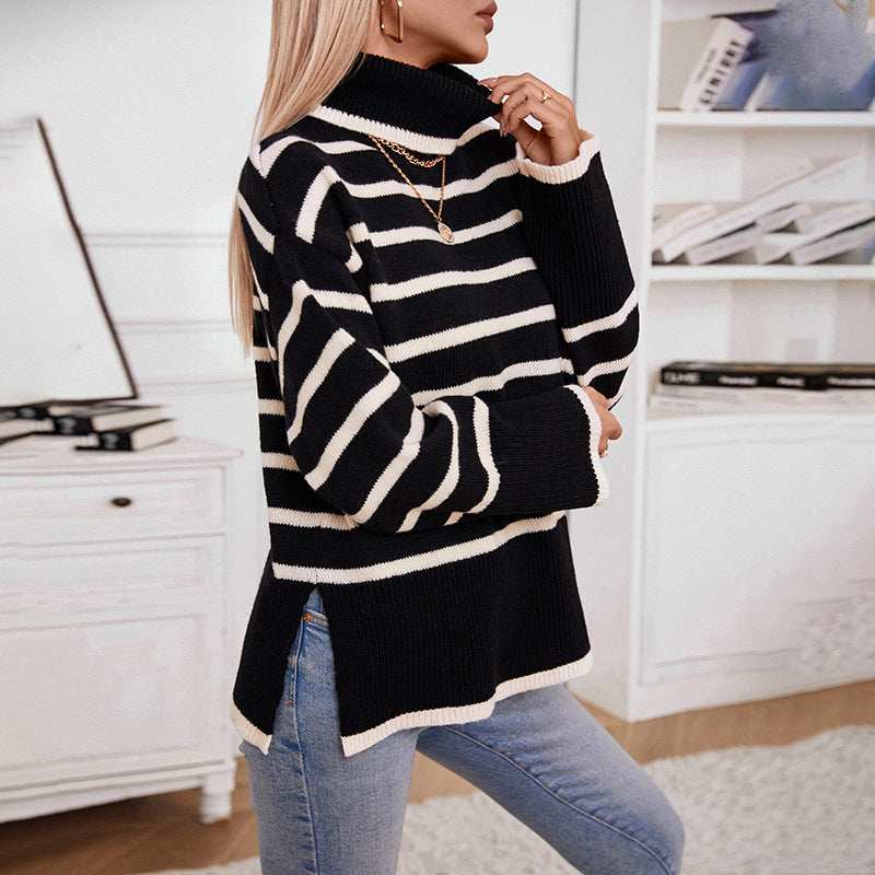 Pull Col Roulé Tricoté™ - Reflet Paris