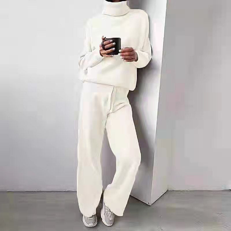 Casual Knit Two-Piece Set for Women