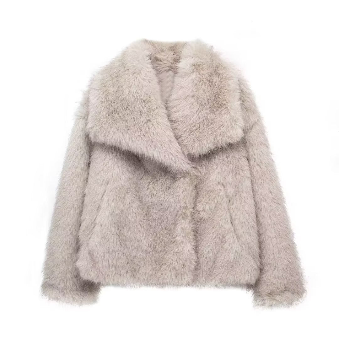 Veste en peluche - Reflet Paris