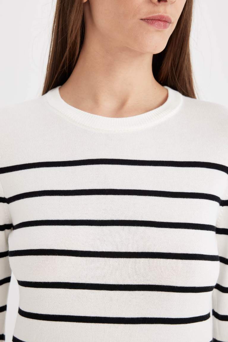Sumachi® | Pull à manches longues rayé pour femmes - Reflet Paris