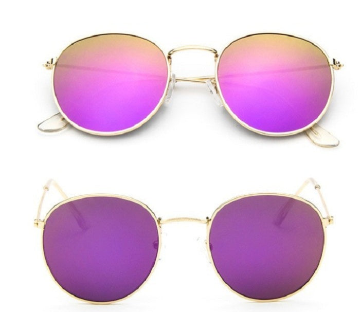 LunaSphere™ Round Metal Frame Sunglasses