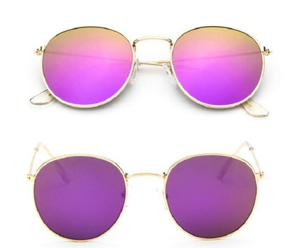 LunaSphere™ Round Metal Frame Sunglasses