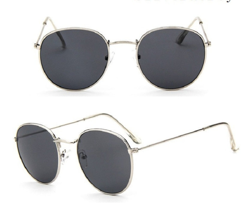 LunaSphere™ Round Metal Frame Sunglasses