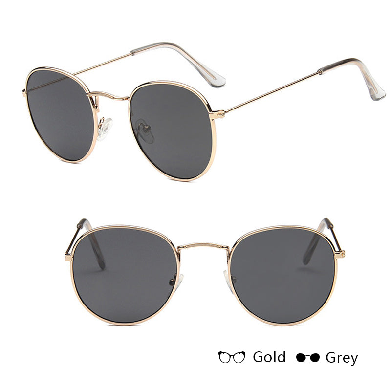 LunaSphere™ Round Metal Frame Sunglasses