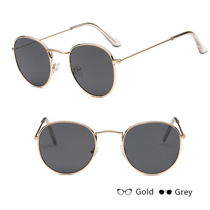 LunaSphere™ Round Metal Frame Sunglasses