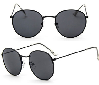 LunaSphere™ Round Metal Frame Sunglasses