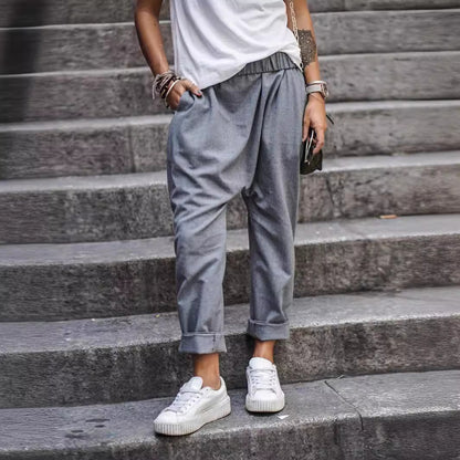 Urban Luxe Distressed Harem Pants™