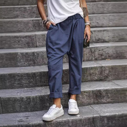 Urban Luxe Distressed Harem Pants™