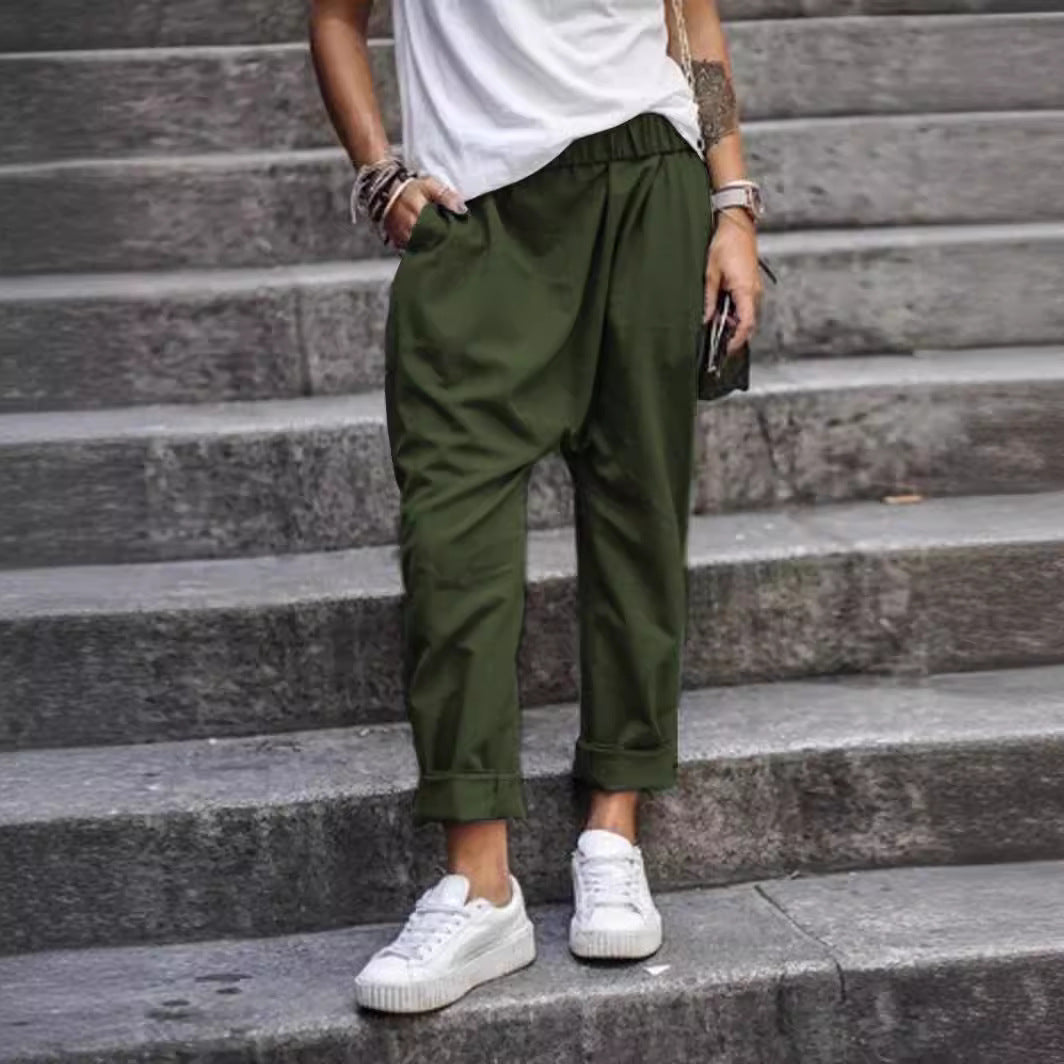 Urban Luxe Distressed Harem Pants™