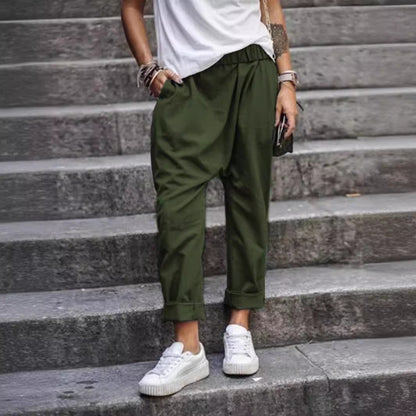 Urban Luxe Distressed Harem Pants™