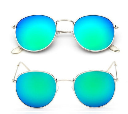 LunaSphere™ Round Metal Frame Sunglasses