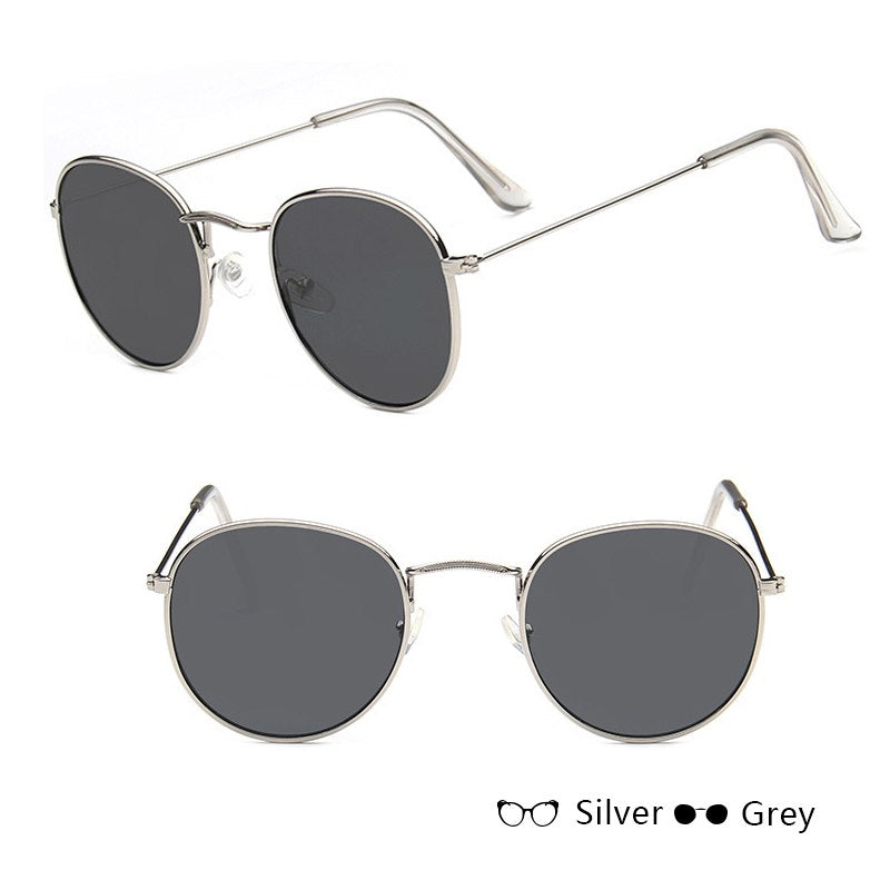 LunaSphere™ Round Metal Frame Sunglasses