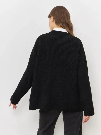 Pull oversize décontracté