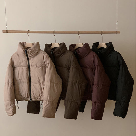 Ultra-Short Slim Fit Zipper Jacket