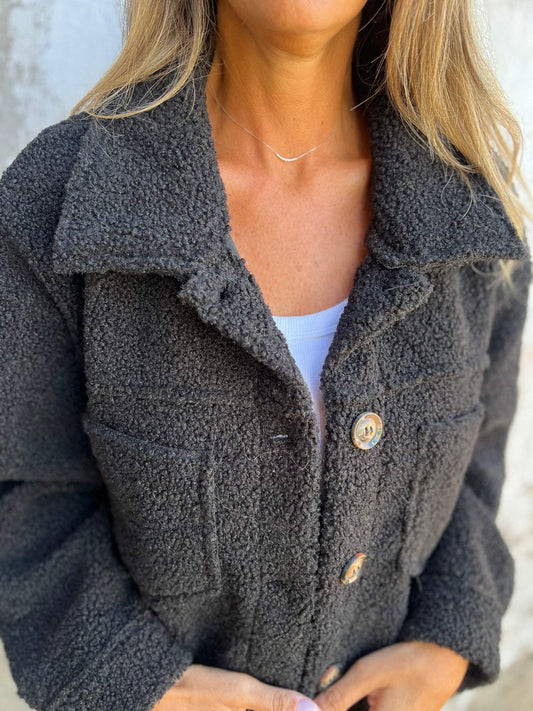 Élisa | Veste élégante en polaire pour l'automne et l'hiver - Reflet Paris