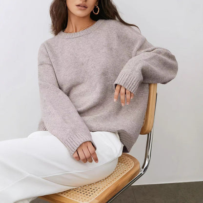 Casual Knit Pullover Jumper