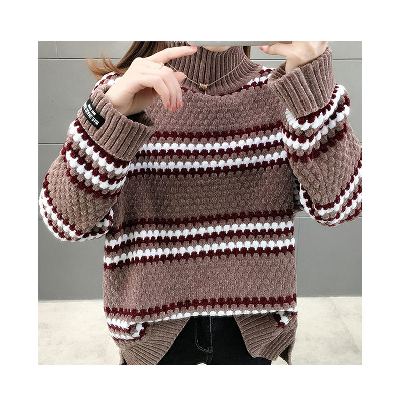 Pull à col roulé élégant et confortable - Reflet Paris